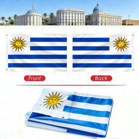 AhfuLife Uruguay flag ideal for World Cup and national celebrations.