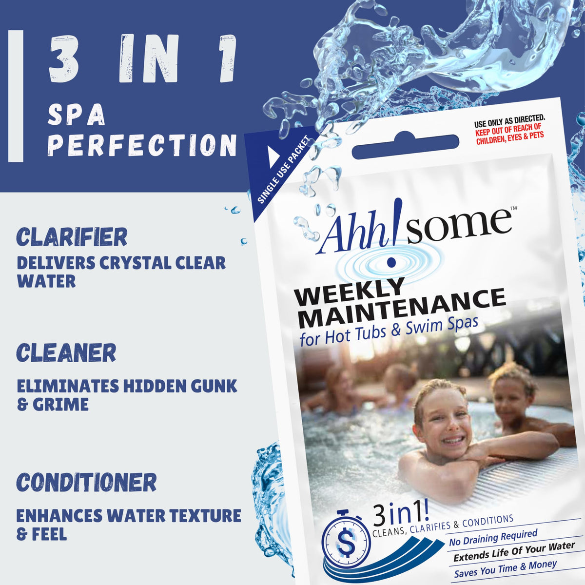 Ahh-Some hot tub purge kit for deeper cleaning of jets.