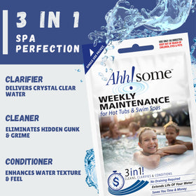 Ahh-Some hot tub purge kit for deeper cleaning of jets.