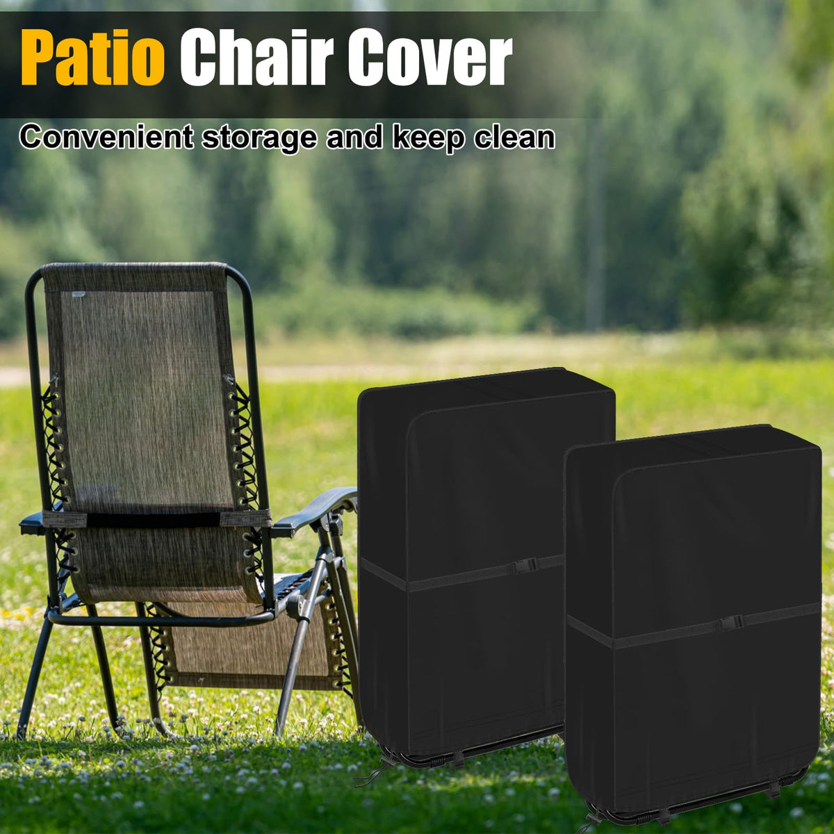 AHIER storage bag included for compact, organized storage