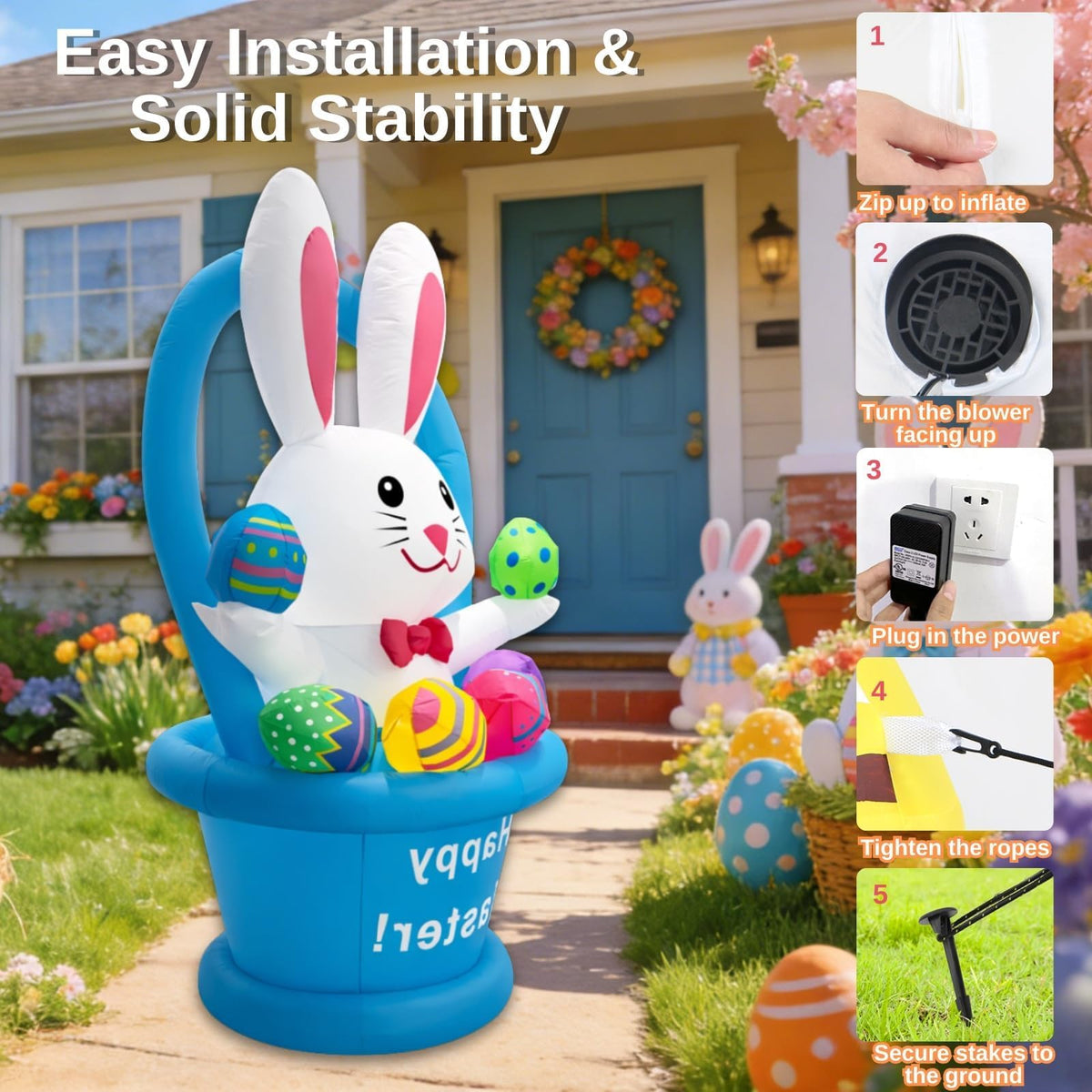 Ahititi stable outdoor decoration with sandbags prevents wind movement