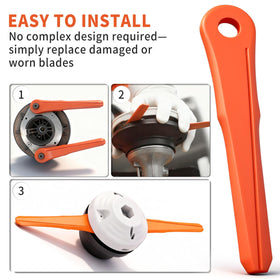 30 blades in the package support quick replenishment during busy seasons.