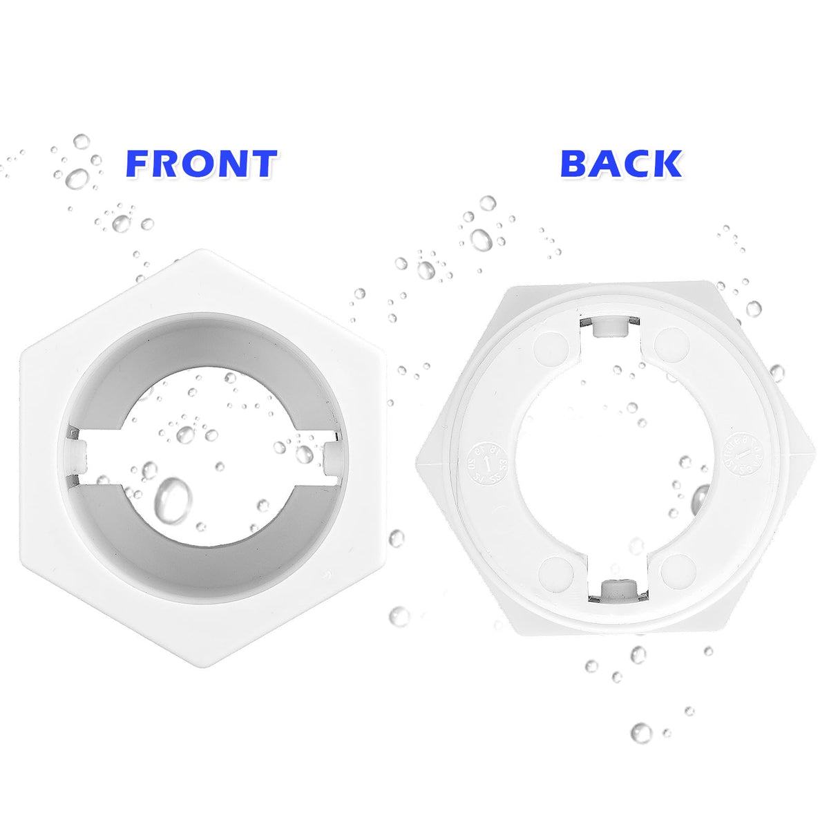 AHQiZFX durable universal wall fitting assembly ready for long-term use