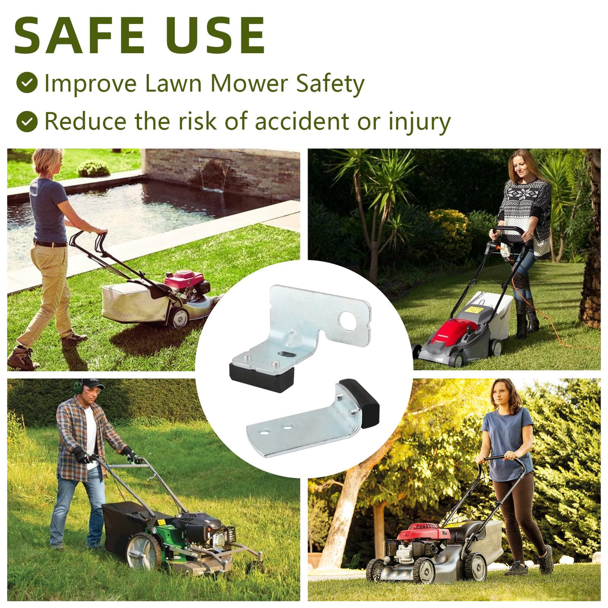 Multi-model compatibility from Ahuliao covers Craftsman, MTD, Troy-Bilt.