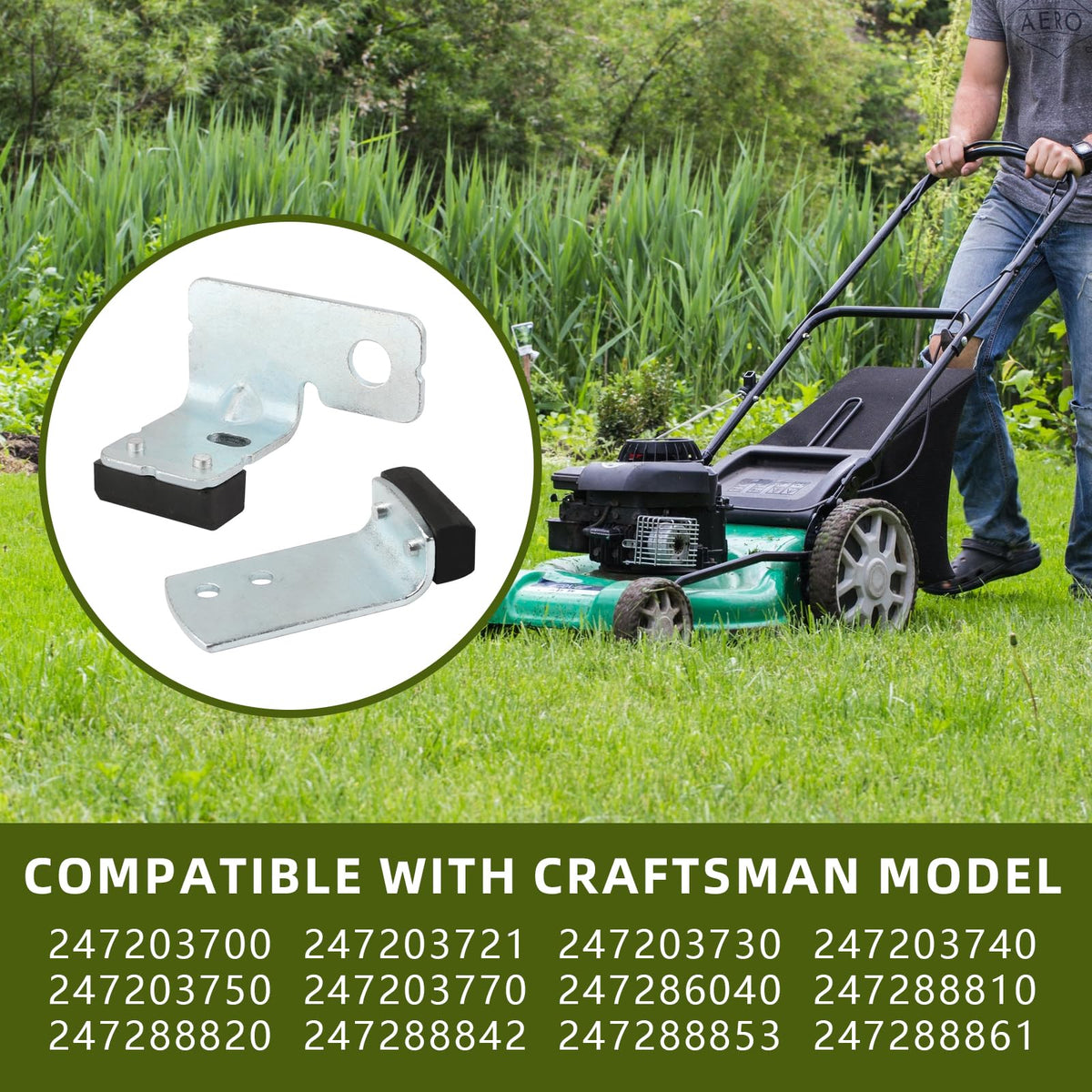 Ahuliao deck brake for LTX1045 supports reliable mowing performance.