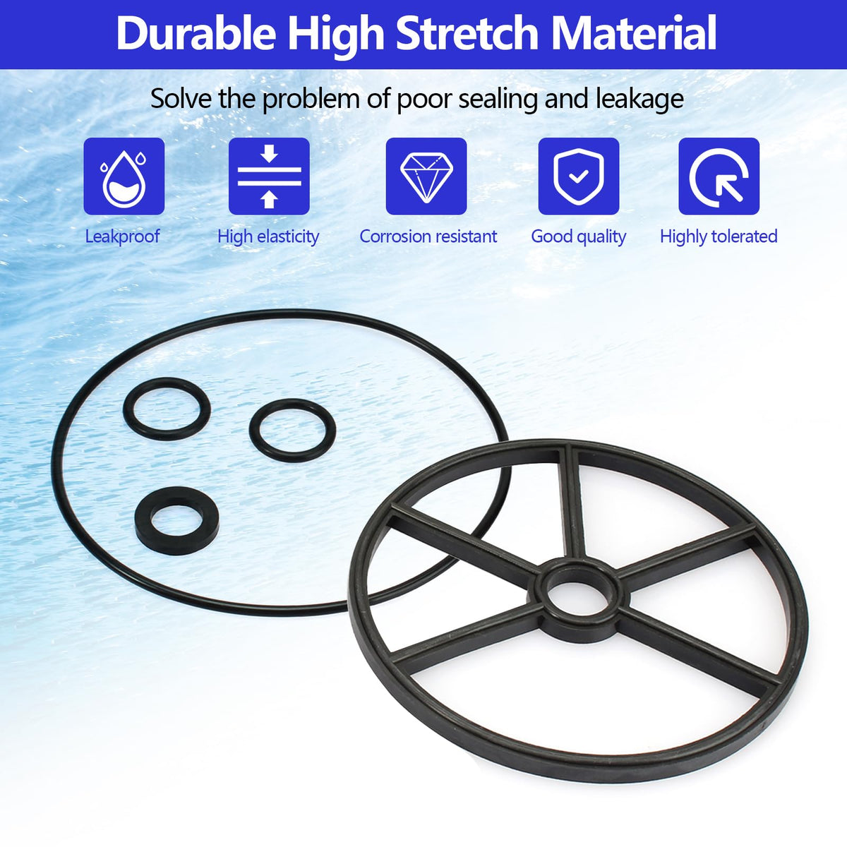 Ahuliao Pentair HiFlow-compatible gasket supports dependable performance across models.