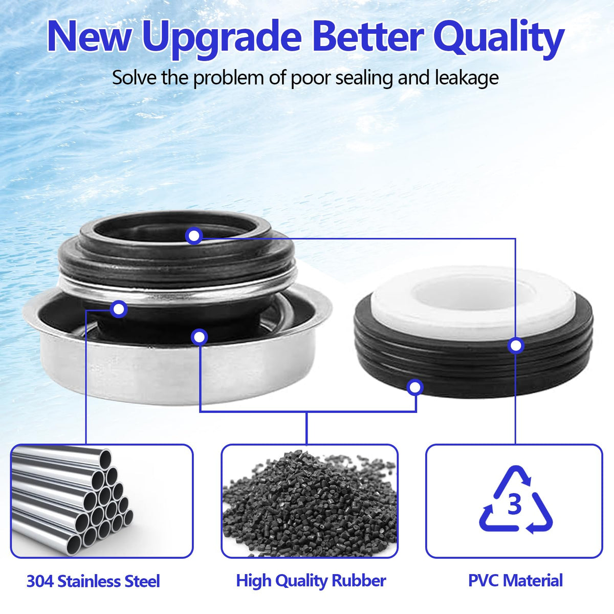 Ahuliao Pentair PS-1000 shaft seal to help maintain pump integrity