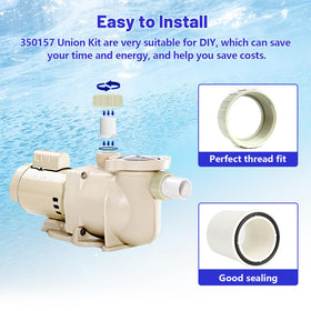 Ahuliao PVC union seal ring provides secure, leak-proof sealing