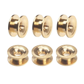 A.I.FORCE brass sleeve eyelets in a six-pack for trimmer heads, durable and easy to replace.