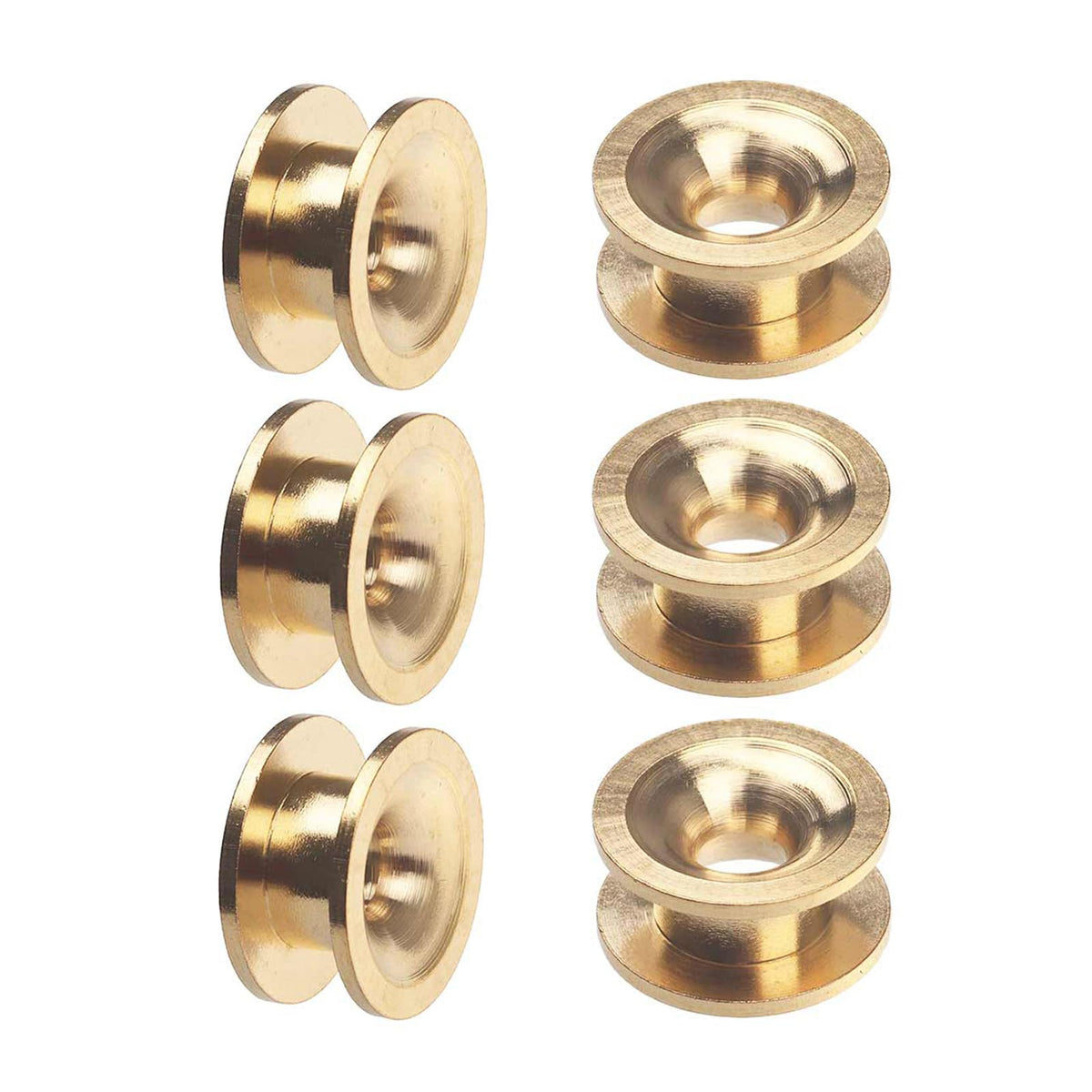 A.I.FORCE brass eyelets on a trimmer head showcase precise fit for reliable performance.