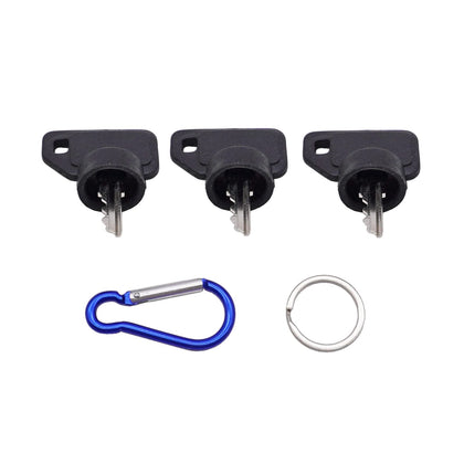 AIB2C lawn mower ignition key 09287000 provides quick direct replacement.