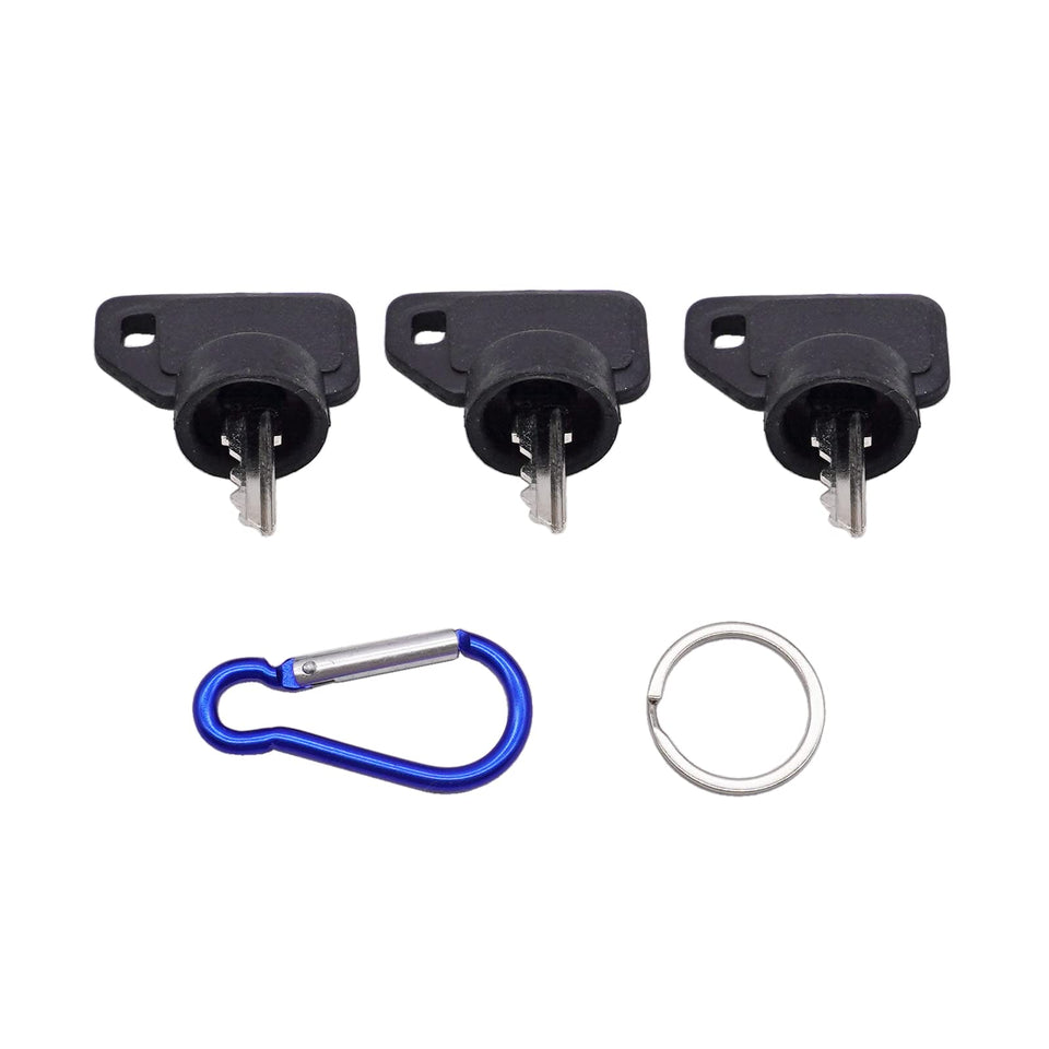 AIB2C lawn mower ignition key 09287000 provides quick direct replacement.