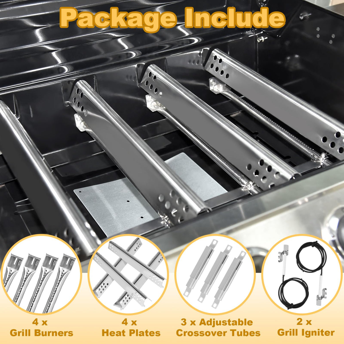 Aibabcue parts restore performance on older Charbroil grills.