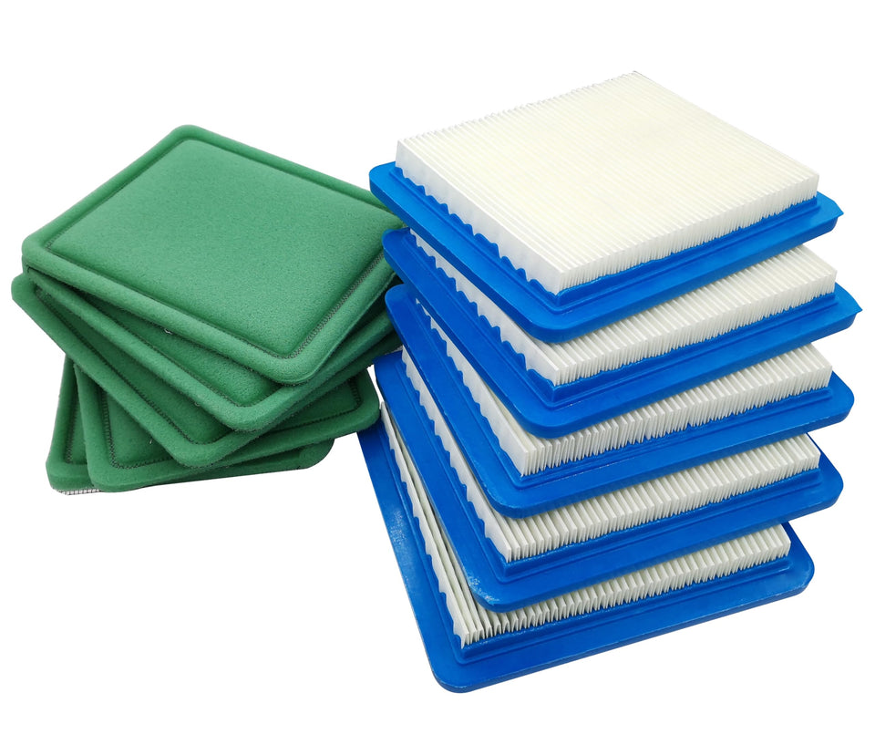 AiBiCi 491588s air filter front view protects engine from dust and debris.