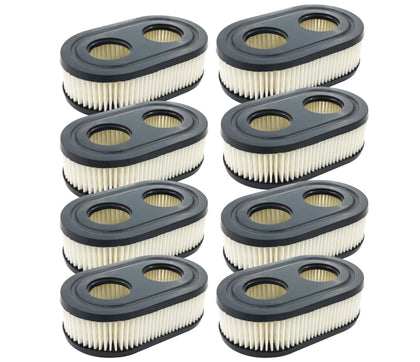 AiBiCi 593260 air filter front view, easy fit for Briggs & Stratton engines