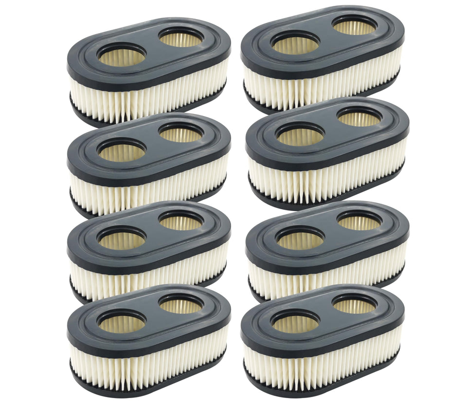 AiBiCi 593260 air filter front view, easy fit for Briggs & Stratton engines