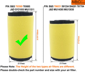 AiBiCi 793569 pre-filter foam ready to extend filter life
