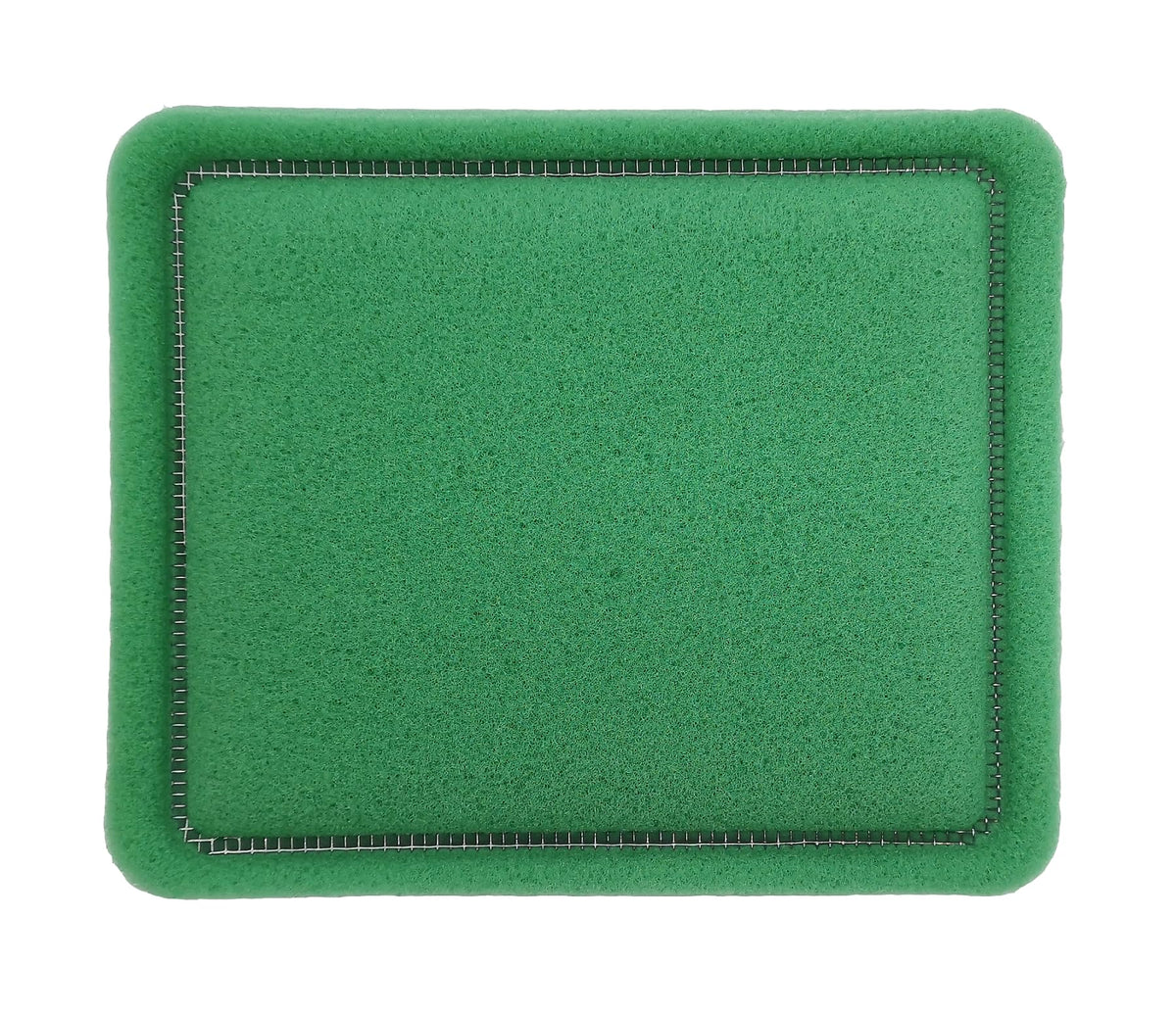 AiBiCi air filter side view reveals sturdy construction and seals