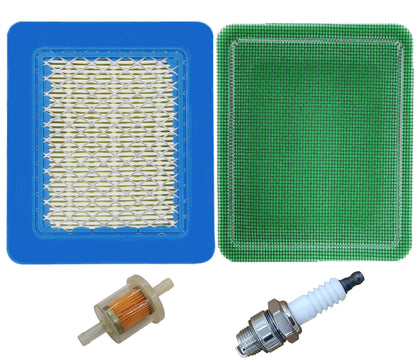 AiBiCi air filter spark plug pack for easy mower maintenance