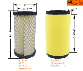 AiBiCi 793569 fuel filter integrated with air filter unit