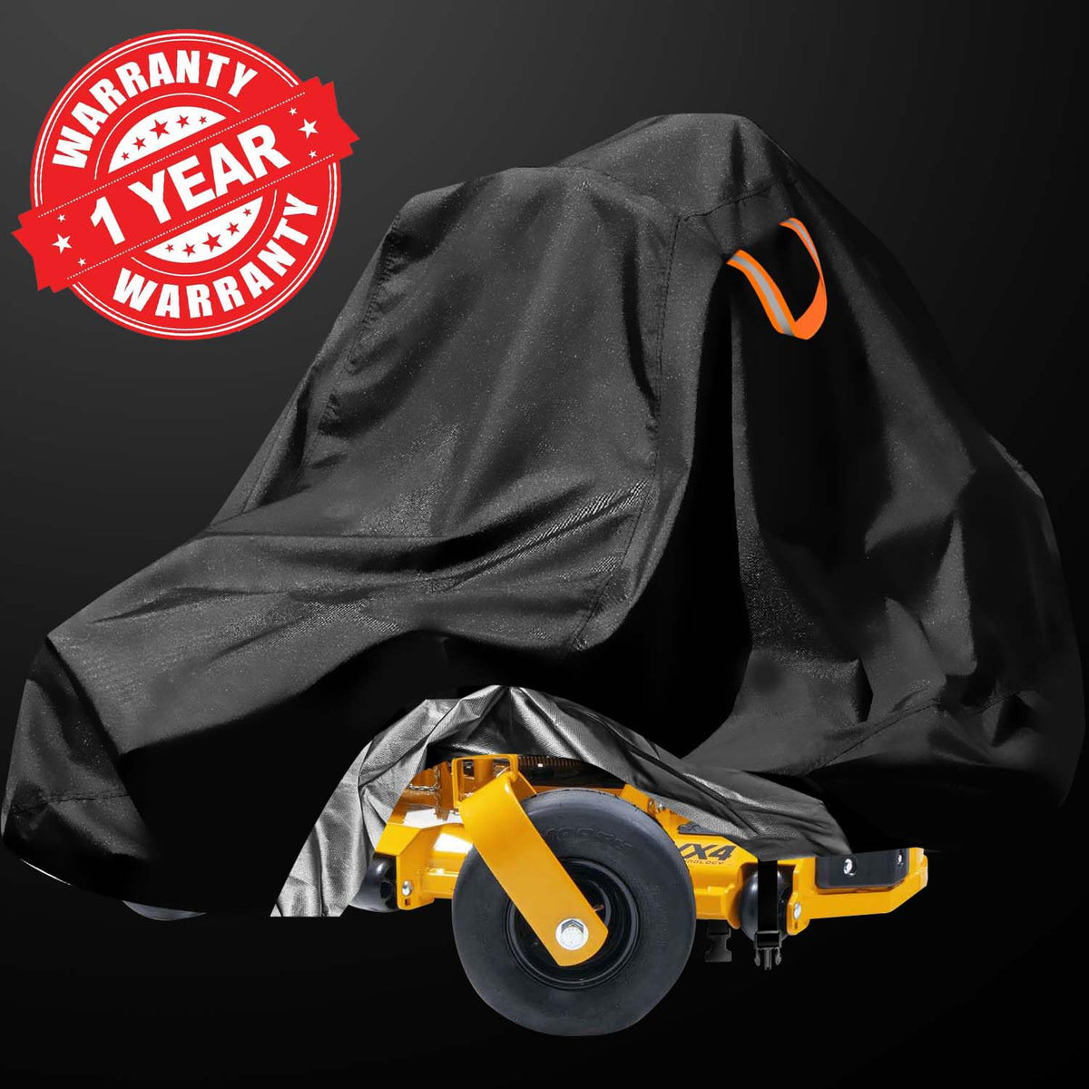 Aibiley mower cover care guide: hand wash and shade dry for longevity.