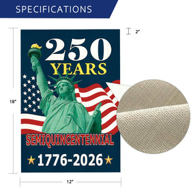 AIBOLYNE double-sided patriotic flag design for versatile display