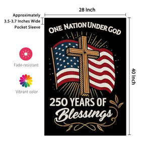 AIBOLYNE memorial-veterans-day-flag honors service with classic black backdrop and gold accents.