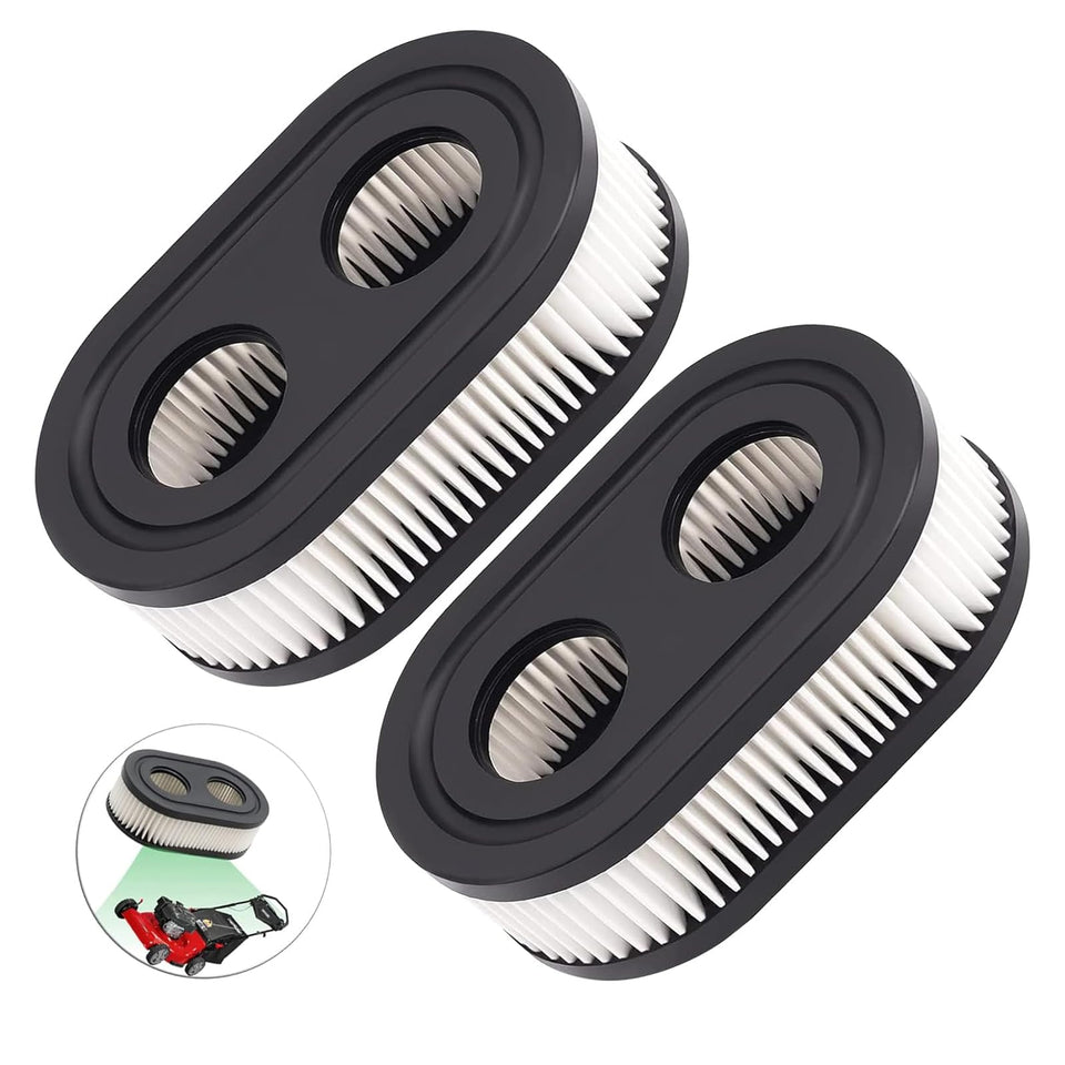 Aiddito 593260 air filter exterior shields the engine from dust and debris.