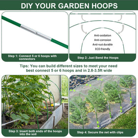 Aierden DIY grow tunnel kit enables customizable season extension setups