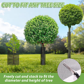 Aifanss breathable open mesh net allows air, light, and moisture to reach the trunk.