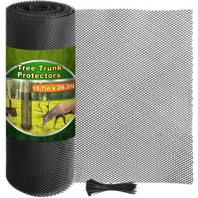 Aifanss tree trunk protector wrap provides extended protection for multiple trees.