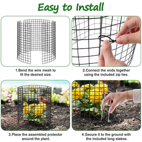 Aifanss complete value-pack for protecting multiple garden beds