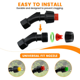 Aifeier ET nozzle tip 0.3mm red for balanced garden spray