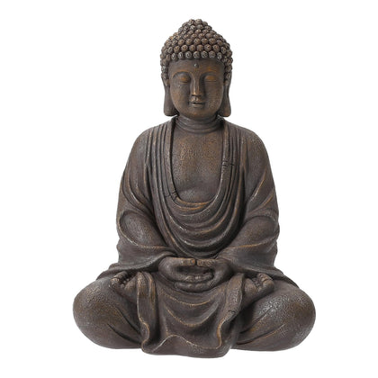Aifeorzo Buddha statue outdoor garden display for tranquil yard ambiance.