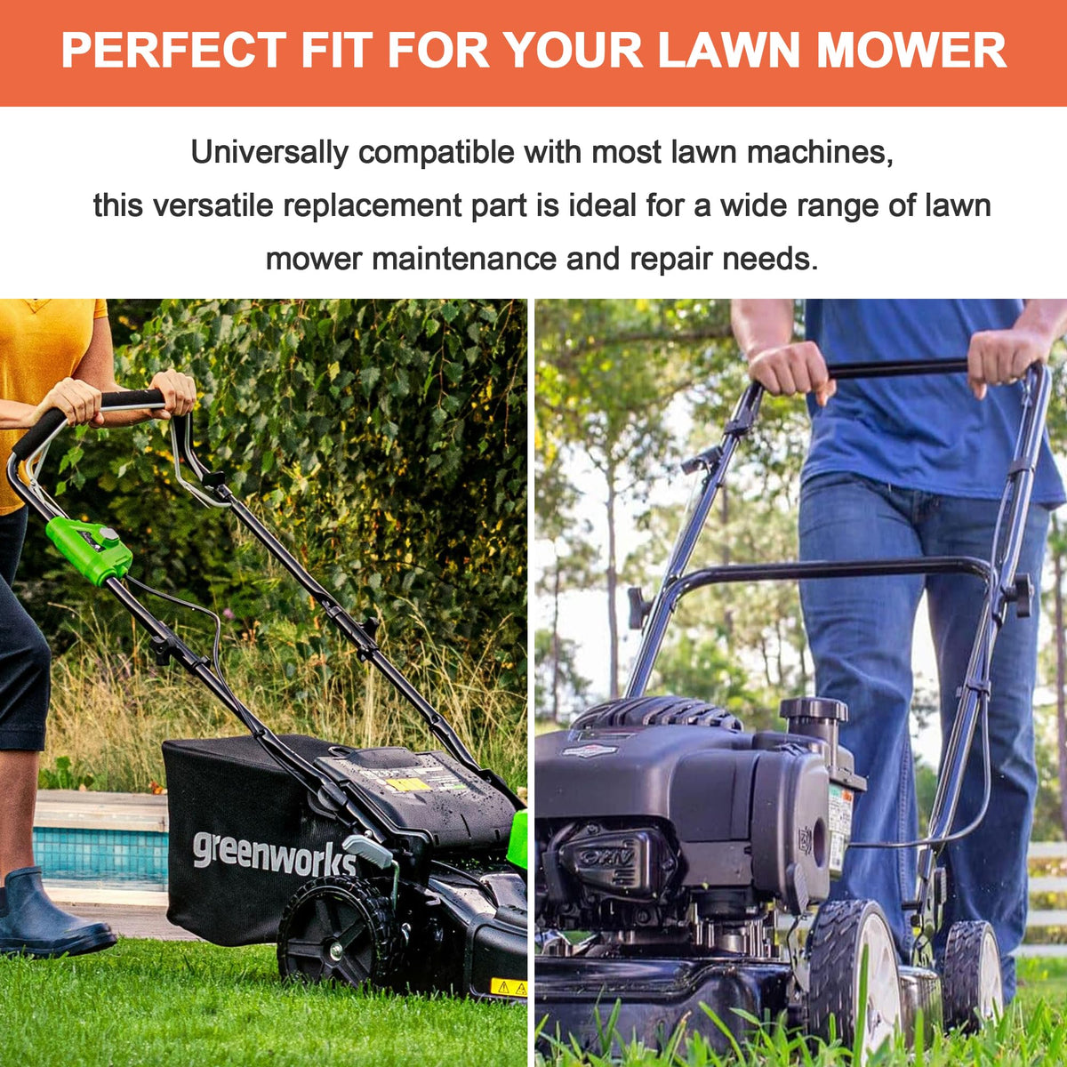 AIFORCE compatible brands list emphasizes broad mower compatibility