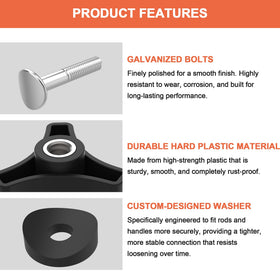 AIFORCE durable metal bolt highlights rust resistance for long-lasting performance