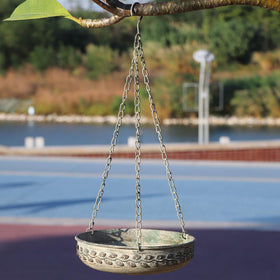 AIHAOKAN durable iron construction withstands weather in any season.