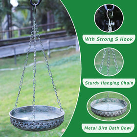 AIHAOKAN hanging chain and S-hook setup demonstrates easy installation.