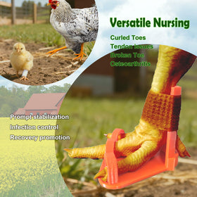 AIJINZUN easy-apply splint for quick immobilization in the coop.