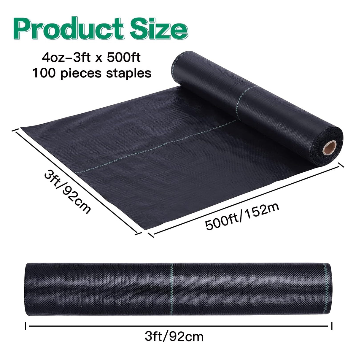 AIKANG water-permeable breathable weave allows soil water and air access.