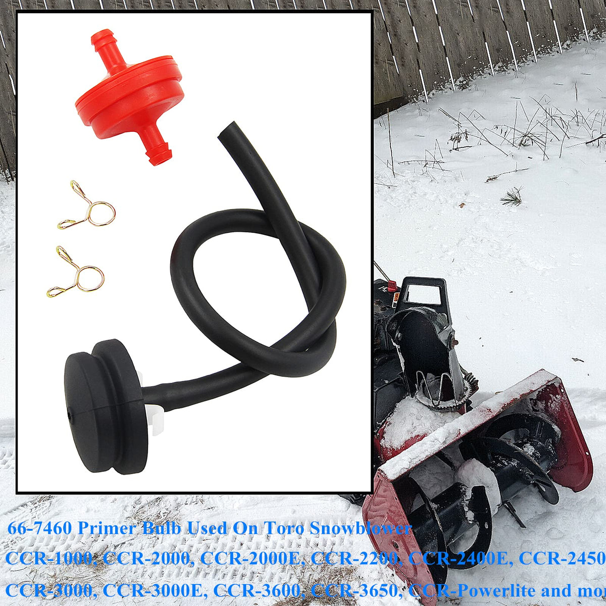 AILEETE fuel line hose for secure connections