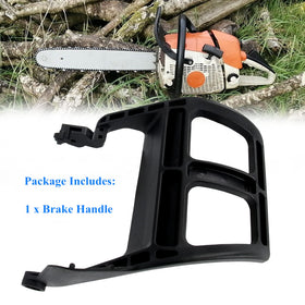 AILEETE installation-ready brake handle on Stihl models for easy swap.