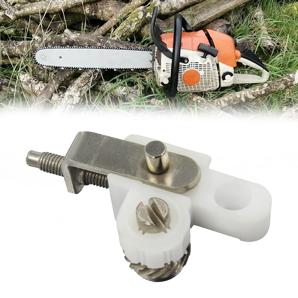 AILEETE packaging chain tensioner shows included components.