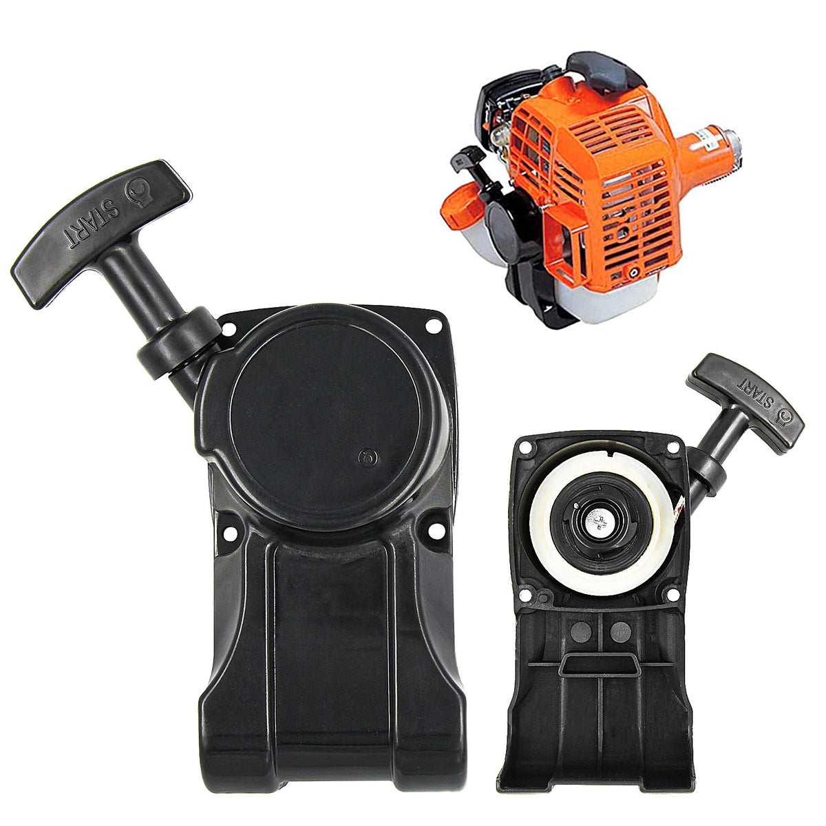 AILEETE recoil starter assembly for Echo SRM-211U; versatile compatibility across Echo trimmers.