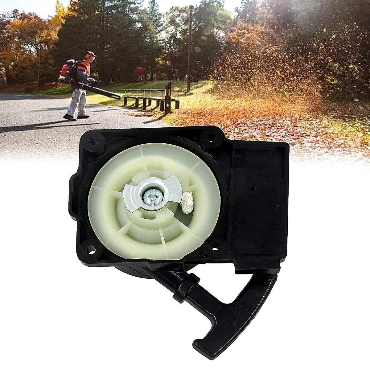 AILEETE recoil starter installation highlight supports easy replacement