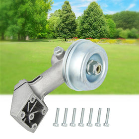 Close-up of AILEETE gear head assembly showing gears and components