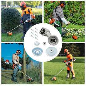 AILEETE gear head includes collar nut for secure installation