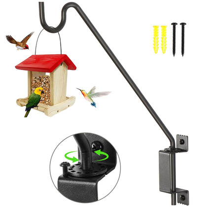 AILIN YELOKIE deck hook 360° swivel enables easy positioning of bird feeders.