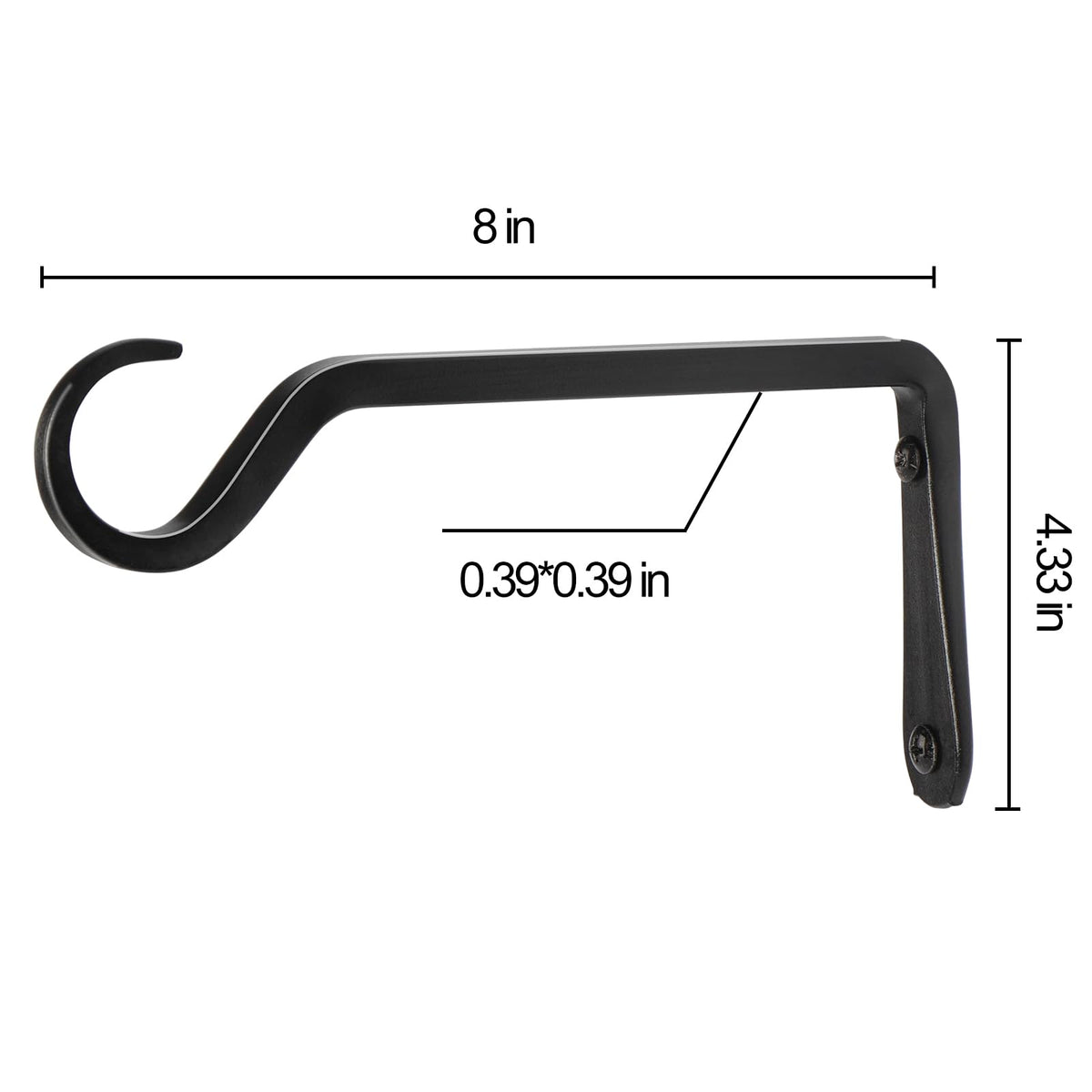 AILIN YELOKIE set of 2 hanging hooks provides flexible hanging options