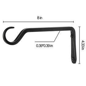 AILIN YELOKIE set of 2 hanging hooks provides flexible hanging options